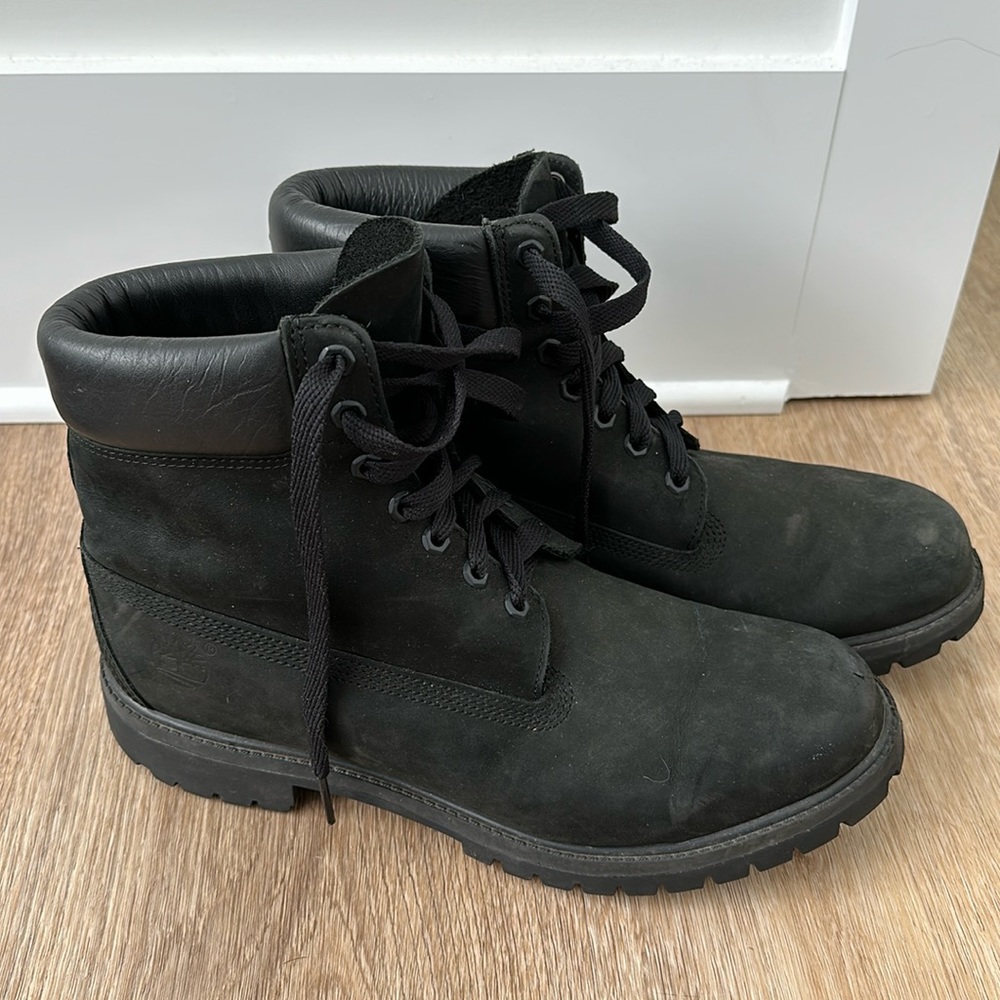 Timberland Black Boots 12 M